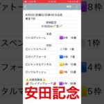 安田記念予想　#競馬予想