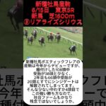 有力2歳馬情報　リアライズシリウス　#競馬 #競馬予想 #ウマ娘