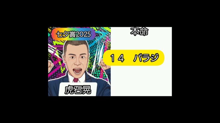 七夕賞2025 芸能人競馬予想