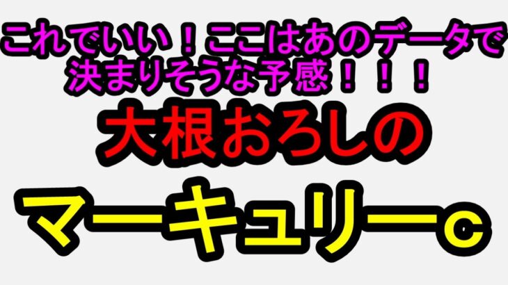 マーキュリーカップ2025！あのデータはハマりそう！！【競馬予想】
