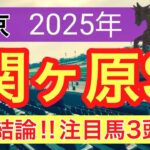 【関ヶ原ステークス2025】蓮の競馬予想(最終結論)