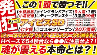 震えろ→【アイビスサマーダッシュ2025予想】ピューロマジック VS テイエムスパーダが激突も！54秒台なら●●に注意せよ？！魂が震える本命とは？
