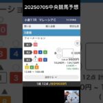 20250705 #中央競馬予想 #予想 #福島競馬場 #小倉競馬場 #函館競馬場 #週末 #エンジョイ勢