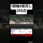【3連単270点】船橋12レースで荒れると予想して1頭軸9頭流し270点の大勝負した結果… #競馬 #競馬予想 #ギャンブル