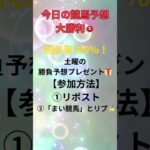 今日の競馬予想も勝ちました☺回収率389％！土曜の勝負予想プレゼント🎁
