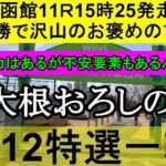 【競馬予想】7月12日の特選一鞍【大根おろし】