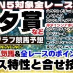 【7/13 WIN5全レース】期待値グラフ競馬予想！七夕賞など。新メニュー”Na-Ni-Nu-No”各レースの危険な人気馬＆レース特性一挙出し！