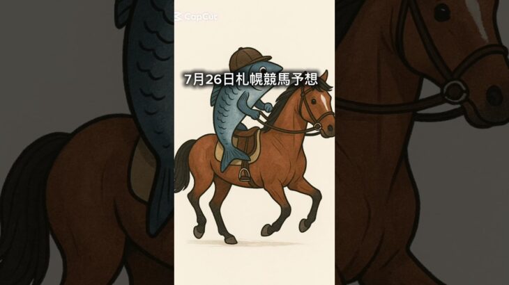競馬予想！7月26日土曜日札幌2R#競馬 #競馬予想 #horse #shorts #short