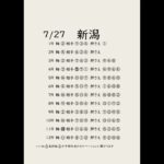 7/27新潟競馬予想表