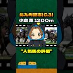 【北九州記念(G3)】”人気馬の評価” #競馬 #競馬予想 #北九州記念 #G3 #ロードフォアエース #ヨシノイースター #アブキールベイ #ヤマニンアルリフラ #クラスペディア