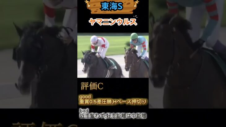 📉[東海S]出走馬チェック📉#競馬予想 #競馬 #東海ステークス2025　#東海ステークス