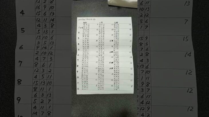競馬予想七夕賞