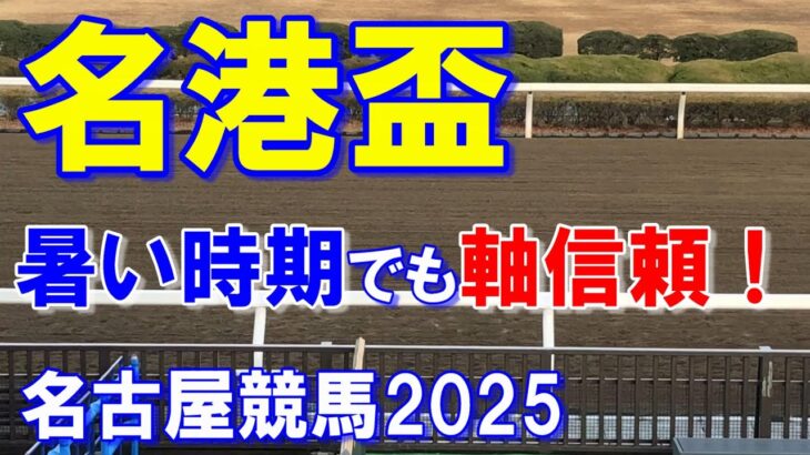 名港盃２０２５【名古屋競馬予想】暑くても強い馬を信頼！？
