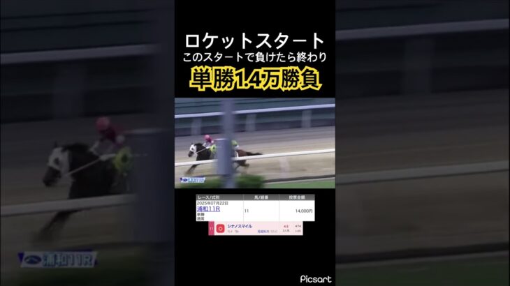 【神スタート】このロケットスタートで負けることあります！？　#競馬 #競馬予想 #ウマ娘 #ギャンブル