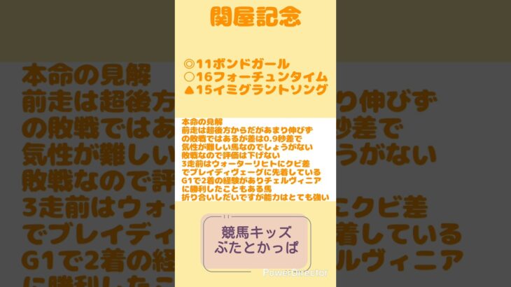関屋記念予想#関屋記念#関屋記念予想#競馬#競馬予想#ボンドガール