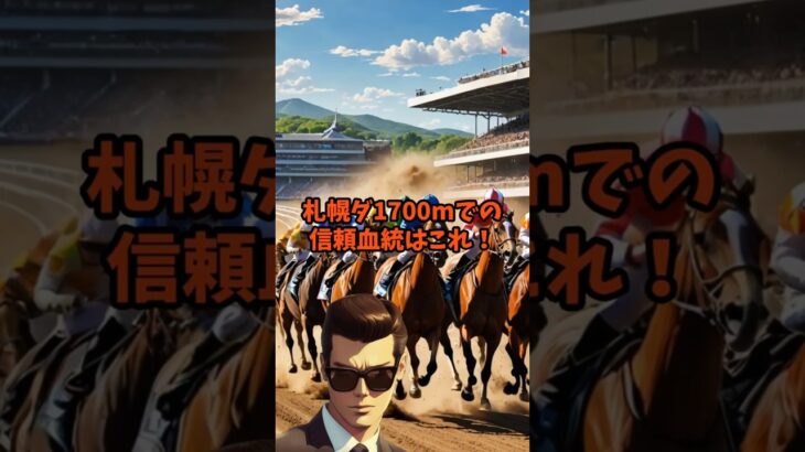 血統競馬札幌ダート1700　 #競馬 #中央競馬予想 #血統　#shorts