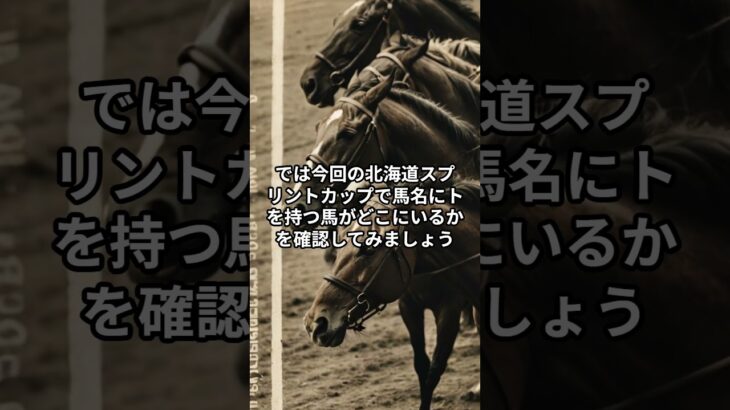北海道スプリントカップ2025のサイン① #競馬 #競馬予想