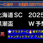 【競馬予想】　黒潮盃　北海道スプリントカップ　予想　2025