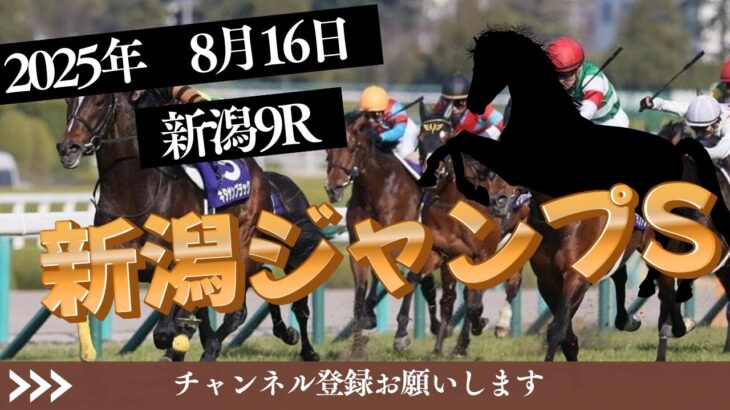 【新潟ジャンプステークス 2025】8/16 新潟9R ラガマフィンの競馬予想