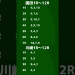 2025年8月8日　地方競馬予想(川崎、園田) #競馬予想 #地方競馬 #南関東競馬