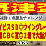 摂津盃2025競馬予想🔥9連続G1的中男の本命馬は！？