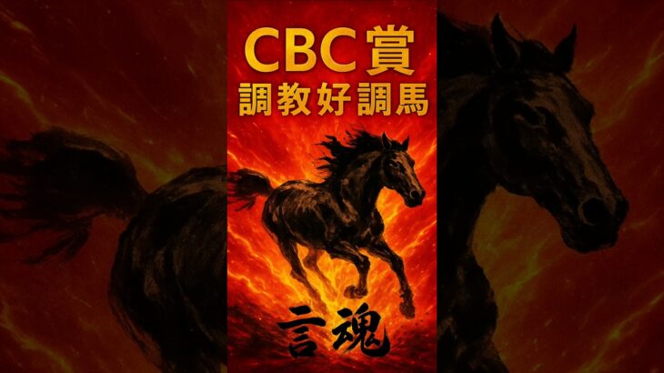 #競馬#予想#2025#G3#CBC賞#調教#追い切り#好調馬#本命#明日札幌は現地観戦