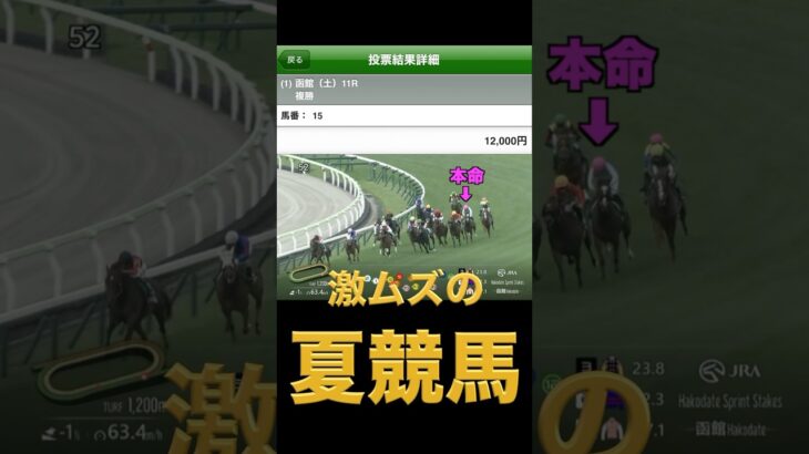 【馬券街道27話】競馬好きの馬券実践!!#競馬 #競馬予想 #中央競馬予想 #馬券生活 #馬券勝負 #shorts