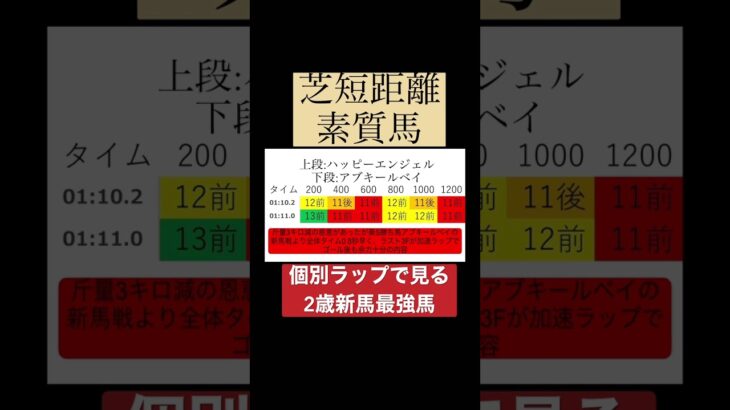 【新馬】6月・7月ランキング #競馬 #競馬予想 #ハッピーエンジェル #新馬