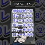 競馬予想　推奨馬　8月17日㈰中京競馬 #競馬予想 #競馬