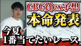 【競馬予想】本気でCBC賞の本命を選びました。