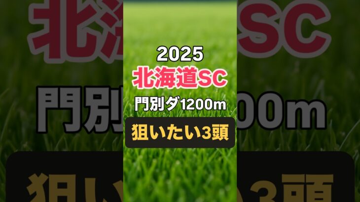 #北海道スプリントカップ #北海道スプリントc #北海道sc #エコロアゼル #マテンロウコマンド #競馬予想 #競馬好きな人と繋がりたい