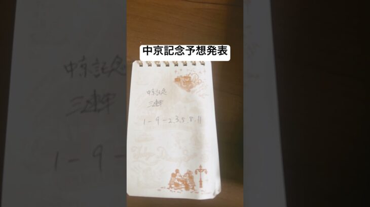 中京記念予想発表 #大予想 #中央競馬予想